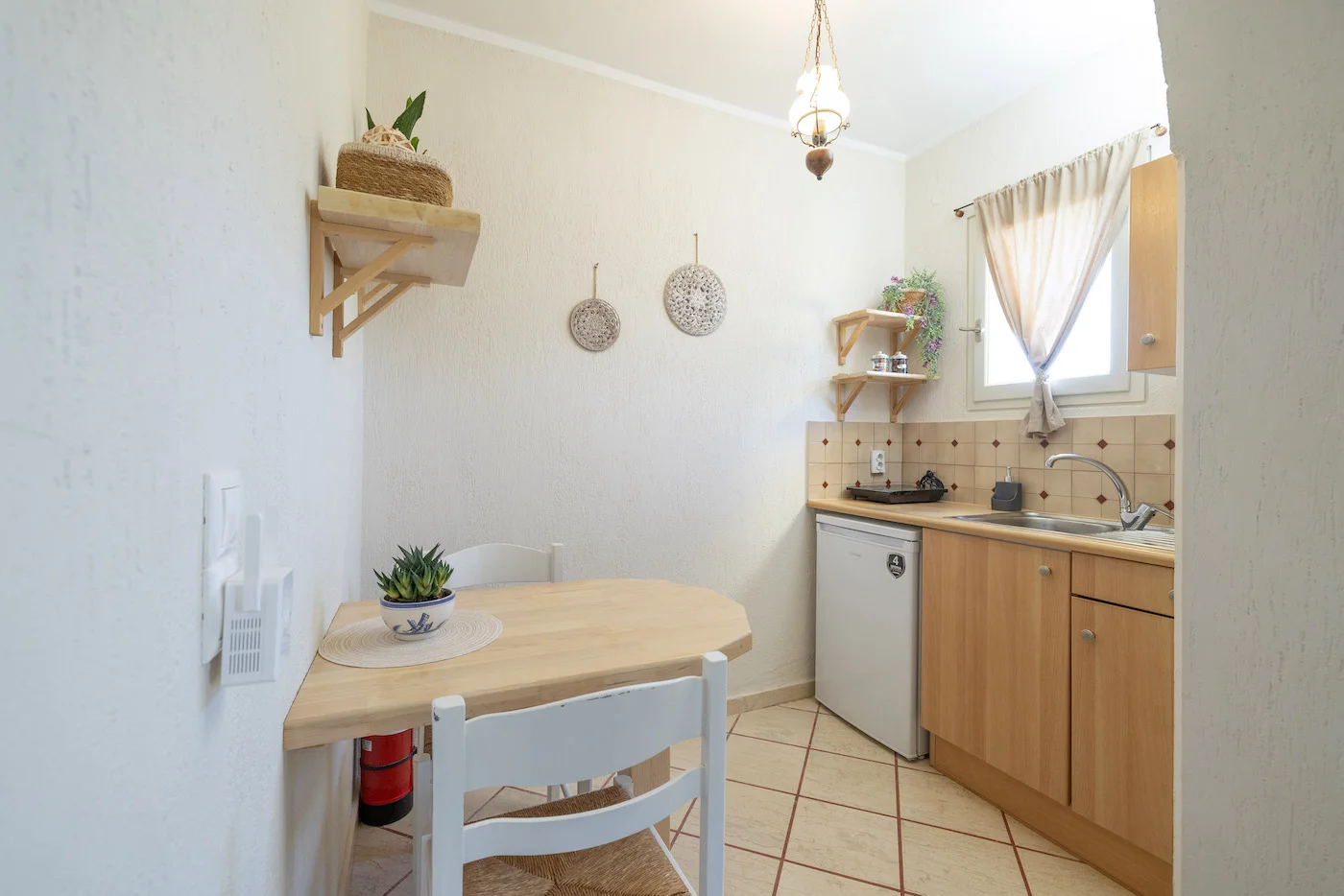 Lassi studios with garden view at Minas Studios